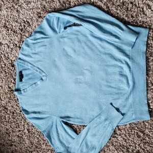 Banana Republic Luxury Blend Men's Pullover Sweater Blue. NWOT